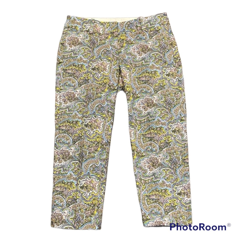 Ann Taylor Carnegie crop pants